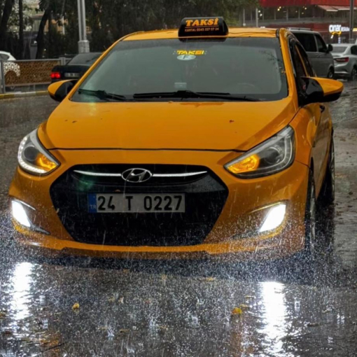 Erzincan taksi hizmeti - Profesyonel taksi aracı